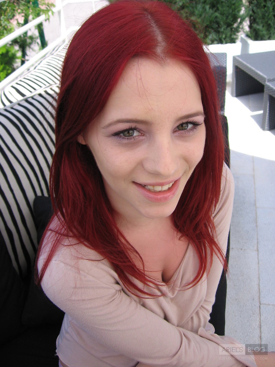 Czech redhead nude glamour model Ariel - Piper Fawn - Faith Lightspeed - po...
